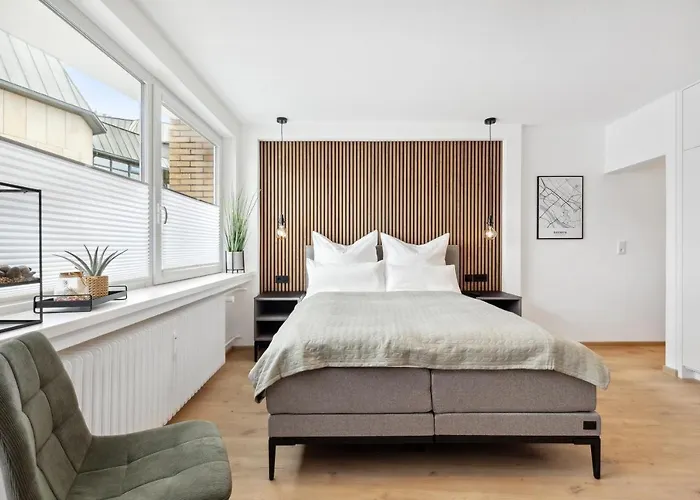 Modernes Studio Am Bremer Dom Mit Balkon